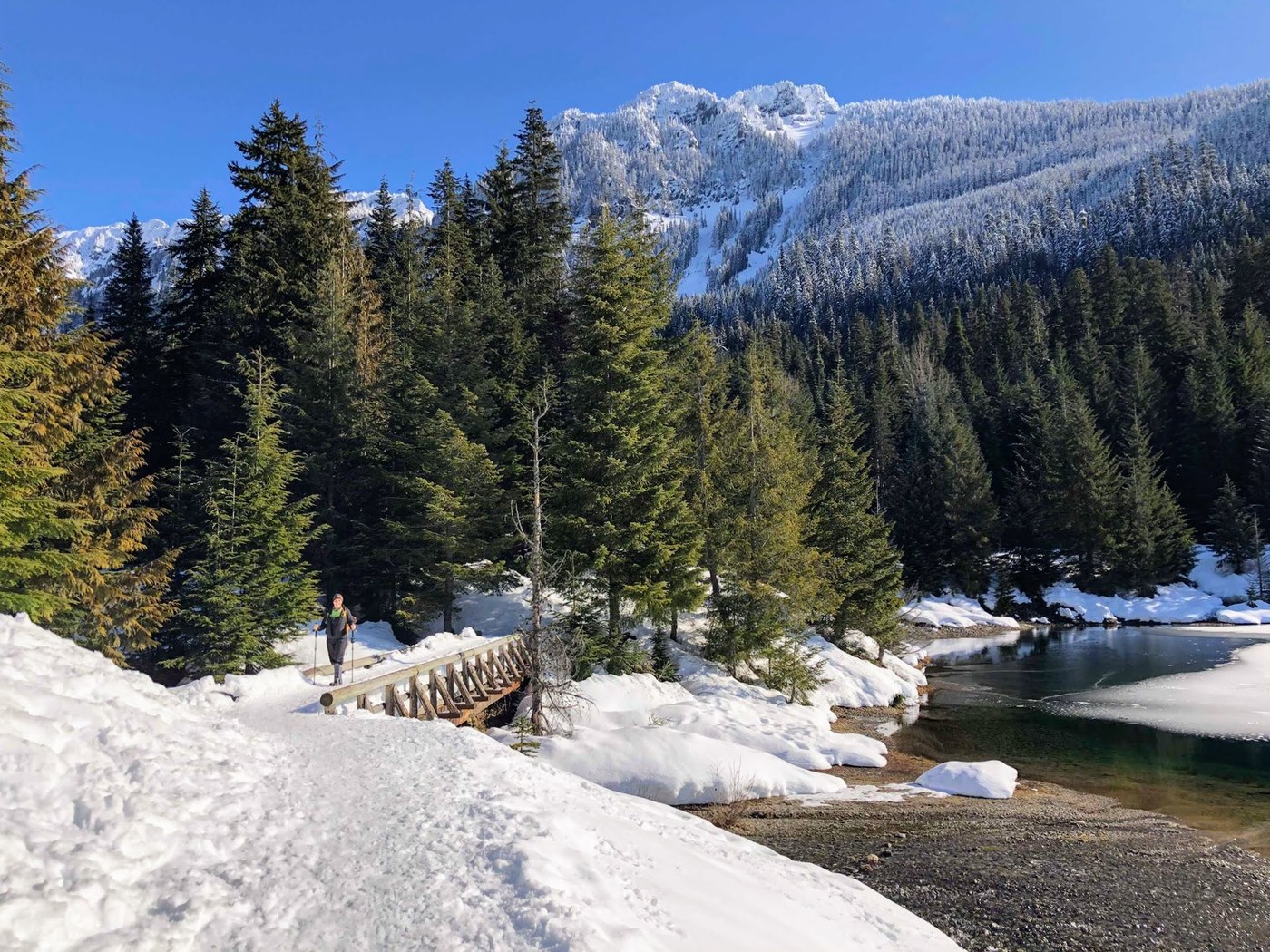 Gold Creek Pond Snowshoe — Washington Trails Association